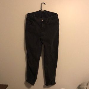 ZARA MOM JEANS BLACK